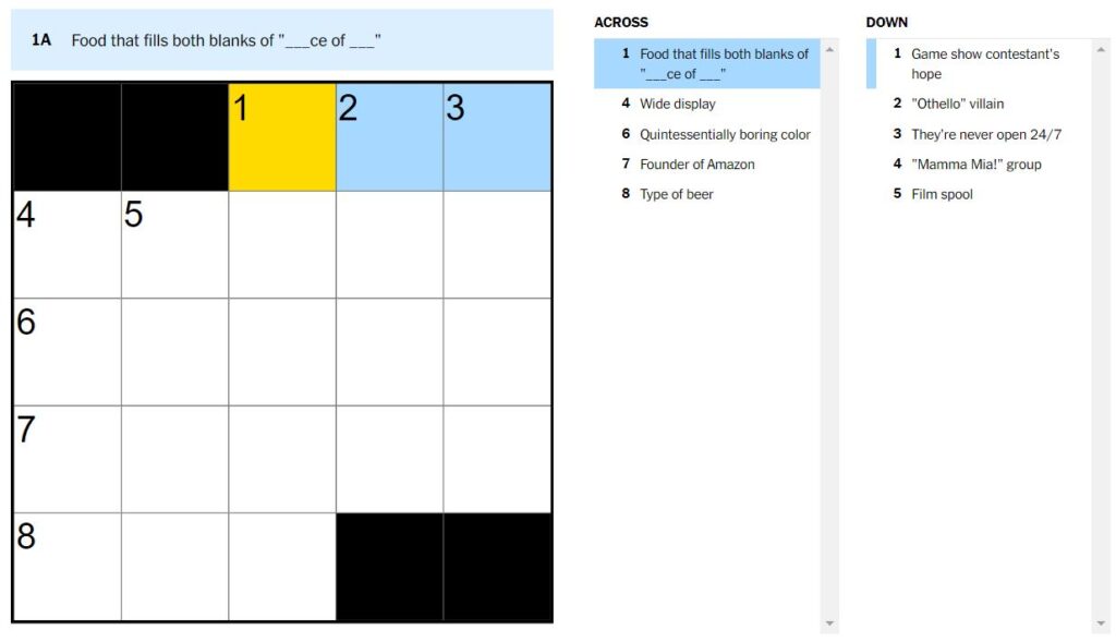 nyt-mini-crossword-clues-and-hints-july-23-2024