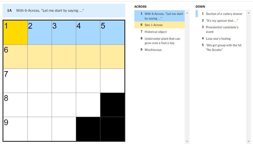 nyt-mini-crossword-clues-and-hints-august-15-2024